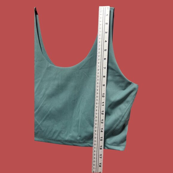 Arizona - Women's Juniors U Neck Sleeveless Active Tank Top - Green -Extra Large - Picture 7 of 15